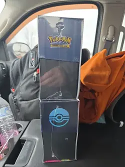 Pokemon Lot Of 2: Surging Sparks ETB and Mega Evolution Phantasmal Flames ETB - Image 4