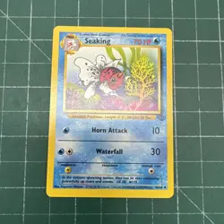 Seaking 46/64 Jungle Regular WOTC Vintage Pokemon TCG - Image 1