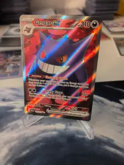 Pokemon Gengar EX Full Art Ultra Rare TCG Card Temporal Forces 193/162 M/NM - Image 1