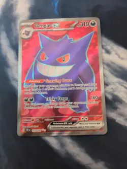 Pokemon Gengar EX Full Art Ultra Rare TCG Card Temporal Forces 193/162 M/NM - Image 3