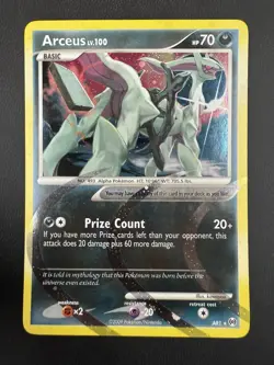 Pokemon TCG Arceus AR1 Holo Rare 2009 (LP) - Image 1