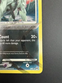 Pokemon TCG Arceus AR1 Holo Rare 2009 (LP) - Image 3