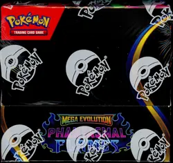 Pokemon TCG Mega Evolution Phantasmal Flames Booster Display Box Sealed 36 Packs - Image 1