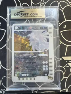 Pokemon Skyridge Ho-Oh Crystal 11/12 Oversized BGS 9.5 Subgrades - Image 2