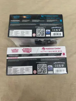 New Sealed Pokemon Center Exclusive ETB Black Bolt & White Flare 2 x ETB - Image 3
