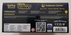 Pokemon TCG Surging Sparks Pokemon Center Elite Trainer Box ETB - New & Sealed! - Image 4