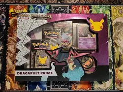 Pokemon TCG Celebrations Collection: Dragapult Prime Box (POK80938) 820650809385 - Image 1
