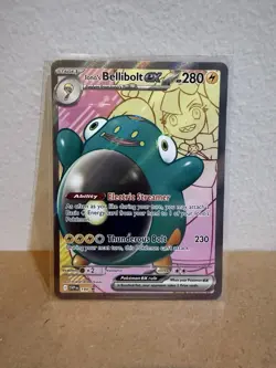 Iono’s Bellibolt Ex 194 Black Star Promo Pokemon TCG Journey Together - Image 1