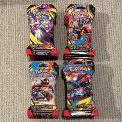 Pokemon Mega Evolution Phantasmal Flames Lot Of 63 Sleeved Booster Pack - Image 1