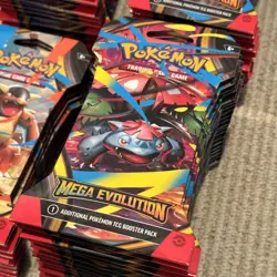 Pokemon Mega Evolution Phantasmal Flames Lot Of 63 Sleeved Booster Pack - Image 5