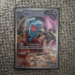 Pokemon Team Rockets Wobbuffet SVP/203 Destined Rivals Black Star Promo - Near M - Image 1