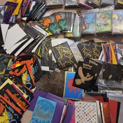 HUGE Pokemon Sleeve Collection Lot XY Sun & Moon SWSH & Scarlet & Violet Eras - Image 1