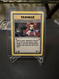 2000 Pokemon 1st Edition Team Rocket Rocket's Sneak Attack | Pack Fresh - Image 1