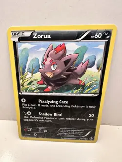 ZORUA #70/108 REVERSE HOLO DARK EXPLORERS POKEMON TCG - Image 1