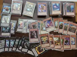 Yu-Gi-Oh! TCG Noble Knights Deck Build Mixed Lot Used 100+ Cards - Image 1