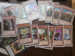 Yu-Gi-Oh! TCG Noble Knights Deck Build Mixed Lot Used 100+ Cards - Image 3
