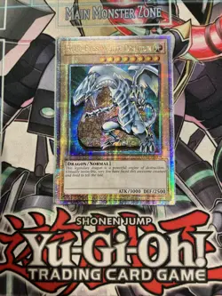 Blue-Eyes White Dragon Quarter Century Secret Rare LC01-EN004 Yugioh - Image 1
