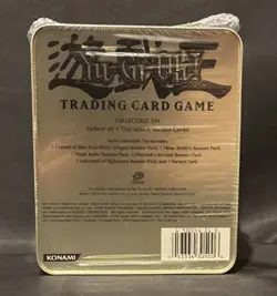 2003 Yugioh Collector Tin, Joey/Jinzo, MINT!, Fact Sealed &Case Fresh J5 - Image 2