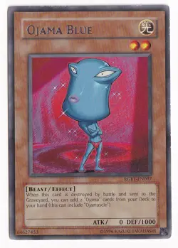 1996 Yu-Gi-Oh! Ojama Blue #RGBT-EN097 - Image 1