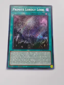 Primite Lordly Lode BLMM-EN172 Yu-Gi-Oh! TCG Secret Rare Card - Image 4