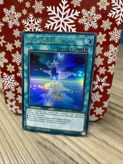 BACH-EN085 Sol and Luna Ultra Rare 1st Edition Mint YuGiOh Card Pack Fresh Mint - Image 3