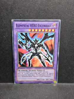 Yu-gi-oh! TCG Elemental Hero Escuridao SD13-EN046 1st Edtition Common - Image 1