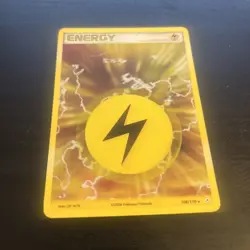 Electric Energy 108/110 EX Holon Phantoms Holo Secret Rare Pokemon TCG Card - Image 2