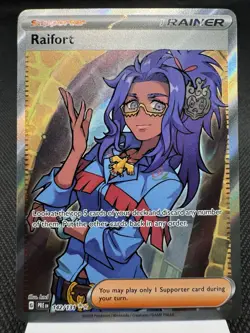 Raifort 142/131 - Full Art Secret Rare - Prismatic Evolutions Pokemon Card MINT - Image 1