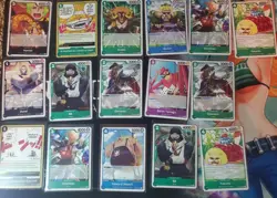 One Piece TCG Pre-Release, Release Event, 2nd Anniversary Stamp Lot Of 76 Cards - Image 2