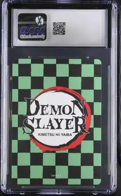 Demon Slayer Playing Card (Poker) - Giyu Tomioka (Queen of Spades) CGC 9.5 - Image 2
