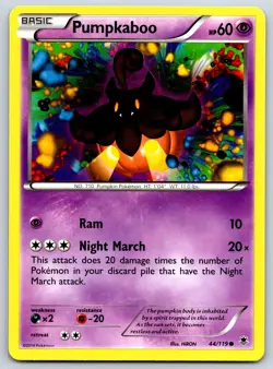 Pumpkaboo - XY Phantom Forces 44/119 Pokemon Card NM - Image 1
