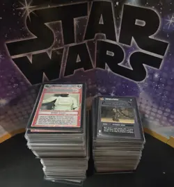 ????1995 DECIPHER STAR WARS CCG PREMIERE LIMITED (LIGHT & DARK) 475 PC CARD LOT! - Image 1