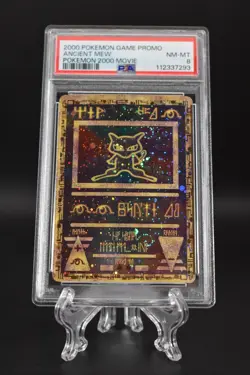 2000 Pokemon Ancient Mew PSA 8 NM-MT Pokemon Movie Game Promo Double Holo Card - Image 4