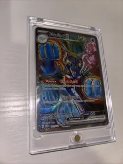 Pokemon TCG Palafin EX Prismatic Evolutions Holo Card 151/131 - Image 2