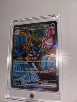 Pokemon TCG Palafin EX Prismatic Evolutions Holo Card 151/131 - Image 3