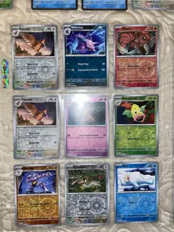 Pokemon 151 Scarlet & Violet 90 Card lot (EX, Holo, Reverse Only) - Image 3