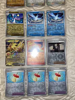 Pokemon 151 Scarlet & Violet 90 Card lot (EX, Holo, Reverse Only) - Image 5
