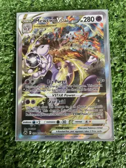 Mewtwo VSTAR Crown Zenith: Galarian Gallery - Great Condition - Pokemon Card - Image 1