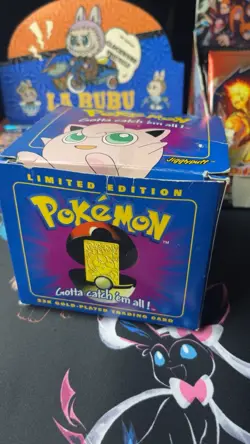 2000 23k Gold Plated Burger King Jigglypuff Pokemon Promo Card Complete In Box - Image 1