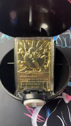 2000 23k Gold Plated Burger King Jigglypuff Pokemon Promo Card Complete In Box - Image 4