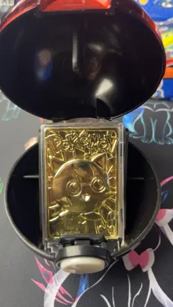 2000 23k Gold Plated Burger King Jigglypuff Pokemon Promo Card Complete In Box - Image 5