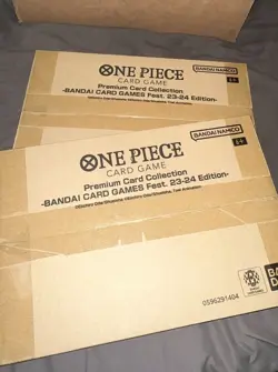 One Piece Card Game Premium Card Collection BANDAI CARD GAMES Fest 23 24 SEALED - Image 1