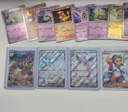 pokemon paldean fates card lot full art trainer holos and reverse holo gardevoir - Image 2