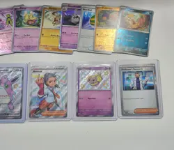 pokemon paldean fates card lot full art trainer holos and reverse holo gardevoir - Image 3