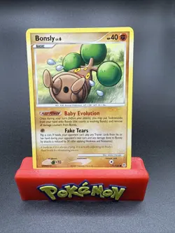 Pokemon Card - Bonsly Diamond and Pearl 71/130 Common Non Holo NM Near Mint TCG - Image 1