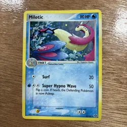 NM! Milotic (8/106) EX Emerald Holo Rare Pokemon Card! Swirl! - Image 1