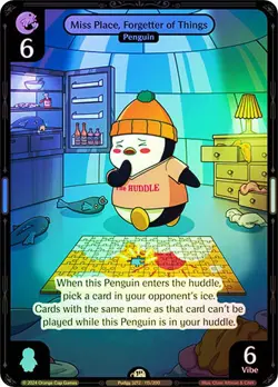 Vibes TCG FOIL Miss Place, Forgetter of Things - Enter the Huddle Card # 115 - Image 1
