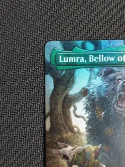 Lumra, Bellow of the Woods MTG | Bloomburrow | Borderless | Foil | NM | 0342 - Image 2