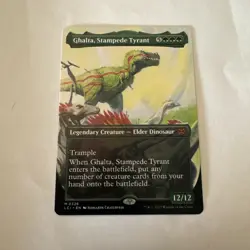 Ghalta, Stampede Tyrant (Borderless) The Lost Caverns of Ixalan Regular - Image 1