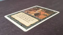 MTG Magic the Gathering Revised Edition Demonic Tutor NM Near Mint condition - Image 2